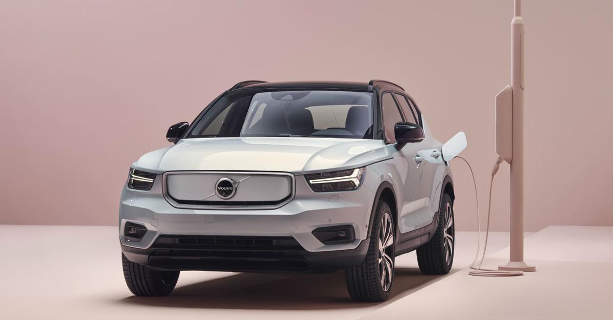 Volvo cx20 — маленький электрический кроссовер