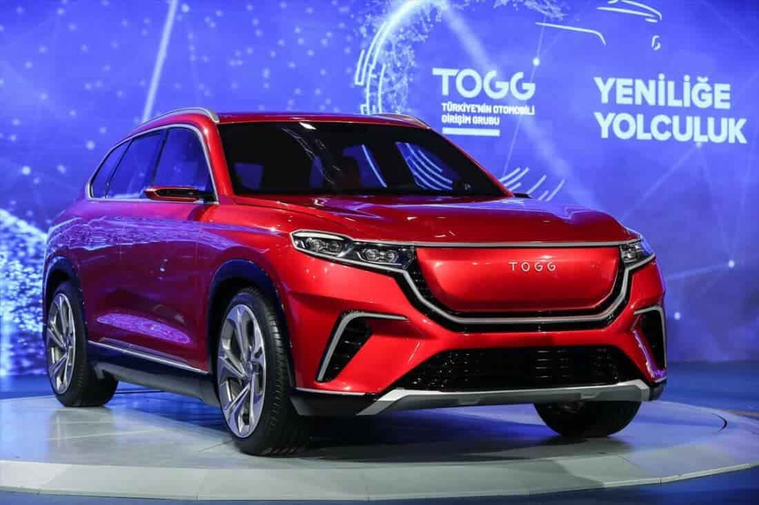 Электромобиль TOGG C-suv получил патент в России